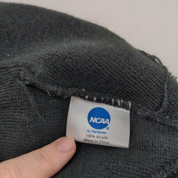 NCAA Brand Ball State Cardinals Beanie Toboggan Hat Embroidered Logo Black - Picture 10 of 13